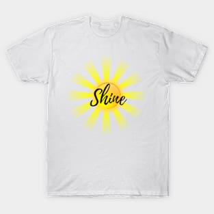 Shine Sun Summer Design T-Shirt